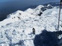 Ciò che emerge della croce di vetta!