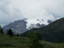 La Marmolada, con il ghiacciaio che quest'anno è messo abbastanza bene