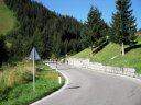 Sellaronda: inizio della salita da Arabba verso il Passo Pordoi