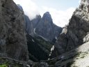 Salita verso la Cima Sfornioi Nord (Val di Zoldo)