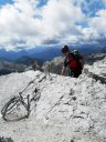 Finalmente in vetta alla Cima Fanes Sud