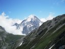 Il Corno Grande ha ancora tanta neve per essere inizio luglio!