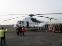 L'elicottero che ci ha portato a Lukla