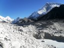 Attraversamento del ghiacciaio del Khumbu