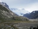 La valle del Rio Electrico, verso il Glaciar Marconi
