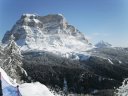 Il Pelmo visto dal Crep di Pecol