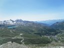 Cervinia dall'alto