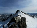 Sulla cresta sommitale. Di fronte la Zufallspitze