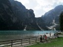 Il bello ma affollato Lago di Braies