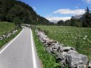 La faticosa ma bellissima salita verso il Passo Resia