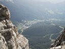 Affaccio vertiginoso sulla Val Zoldana