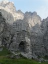 Caratteristica concavità nella parete, detta <i>Il Porton</i>