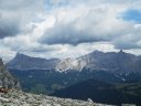 Panorama verso l'Alpe di Fanes