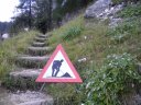 Manutenzione dei sentieri. Come in Appennino, proprio...
