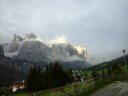 Alba tormentata sul Sella