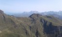 Vista verso il gruppo di Fanes