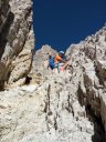 Lungo la ferrata Schuster