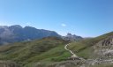 Ritorno al Passo Sella lungo l'ameno Friederich-August Weg