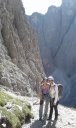 Ancora con Antonella, traversata del Sella da Colfosco al Passo Pordoi