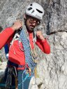 Preparazione per la salita alla I^ torre del Sella