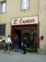 La bottega dell'Eroica a Gaiole in Chianti