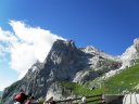 Si inizia a salire dalla Madonnina in una giornata radiosa