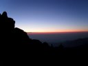 L'alba dal Passo delle Sagnette