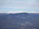 Il Gran Sasso torreggia in lontananza