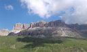 I bastioni del versante sud del Sella