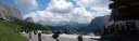 Vista verso il Sassongher e il Gruppo di Fanes