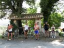 Altra sosta per riprendere fiato dopo la "mostruosa" salita verso Pieve S. Nicolò