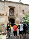 L'ingresso dell'Abbazia di Monte Oliveto Maggiore